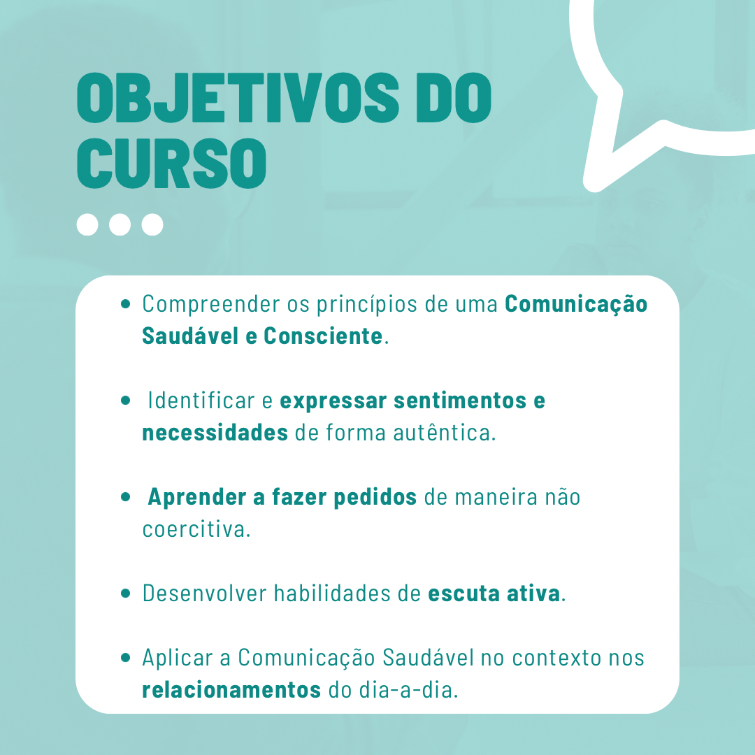 Curso de Comunicação Saudável - Transformando Diálogos