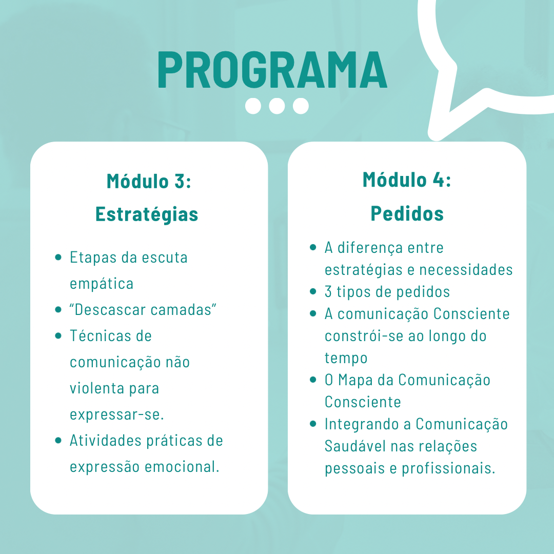 Curso de Comunicação Saudável - Transformando Diálogos